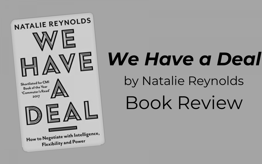 “We Have a Deal,” by Natalie Reynolds: Book Review